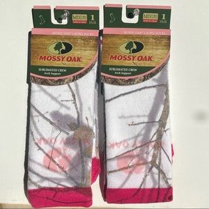 Mossy Oak Ladies Sublimated Crew Socks